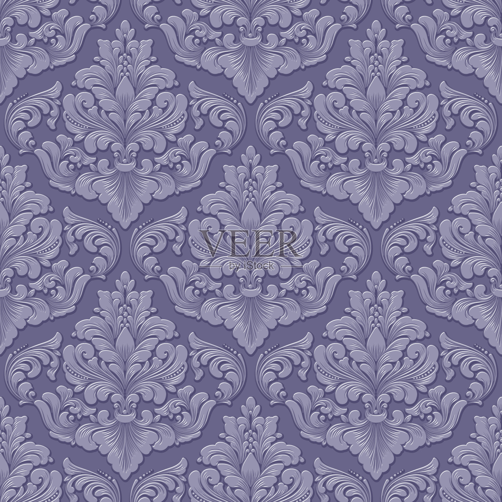 体积缎无缝模式插画图片素材