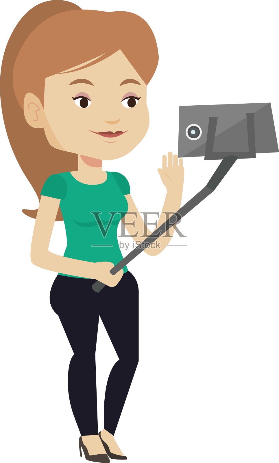 女人做有问题设计元素图片