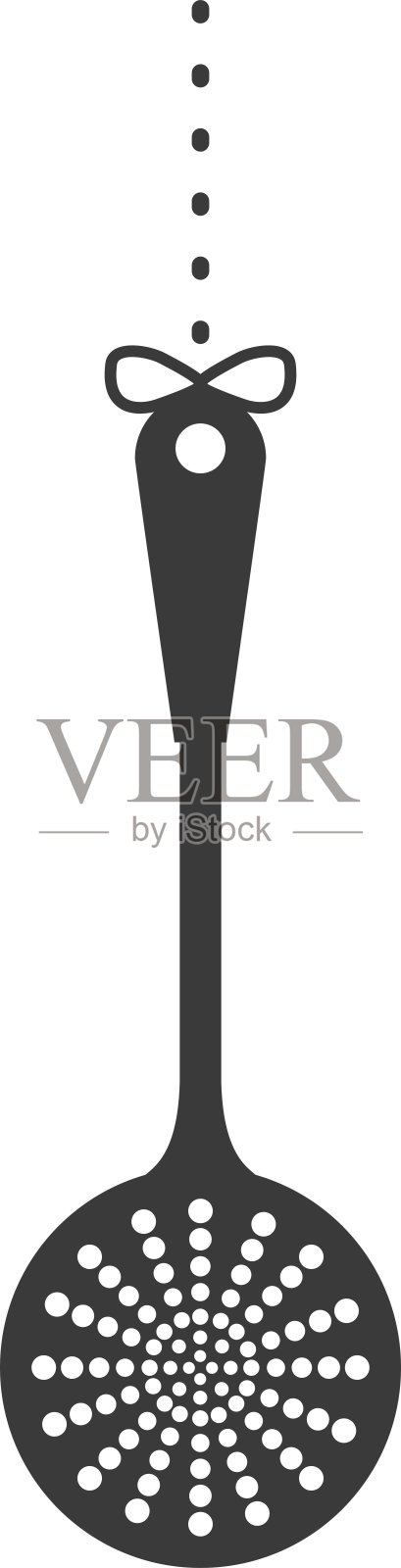 黑色撇子图标形象设计插画图片素材