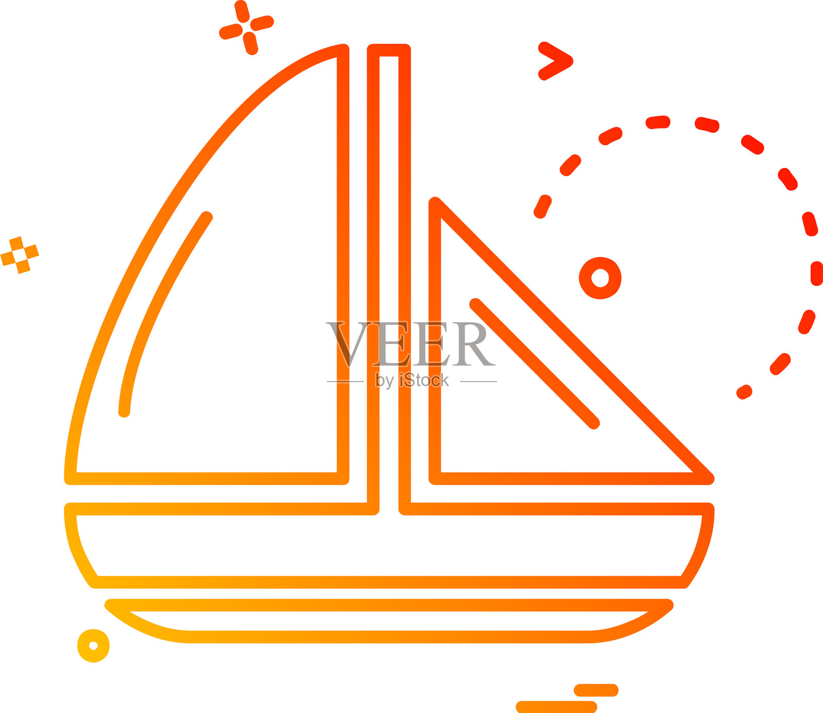 游泳图标设计插画图片素材