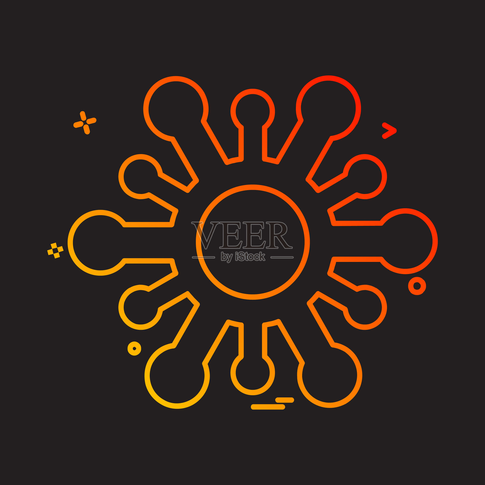 网络图标设计插画图片素材