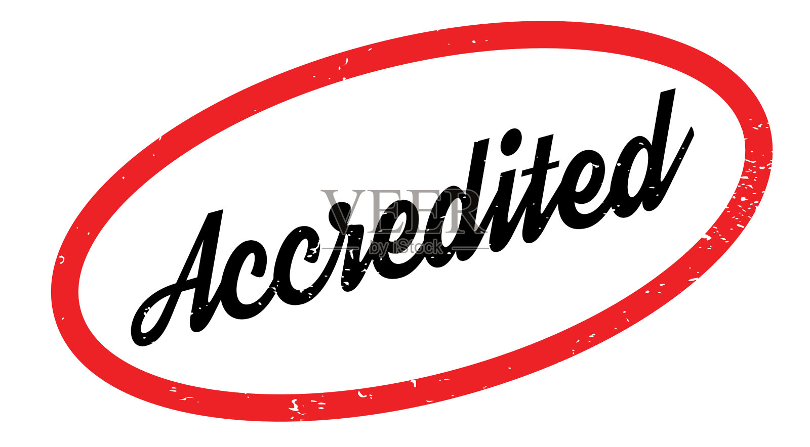 认可的橡皮图章设计元素图片