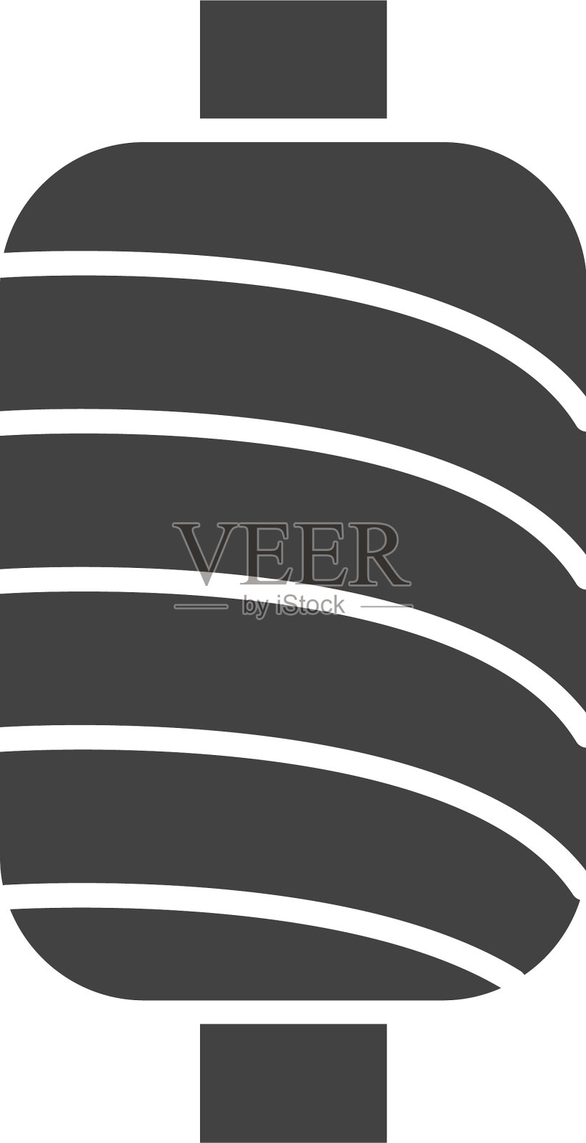 线轴我插画图片素材