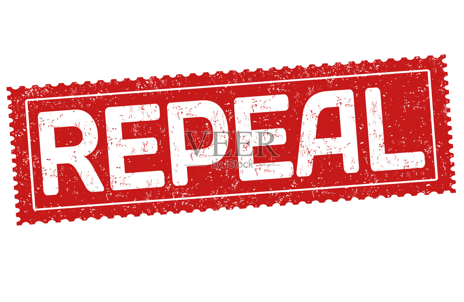 废除垃圾橡皮图章设计元素图片