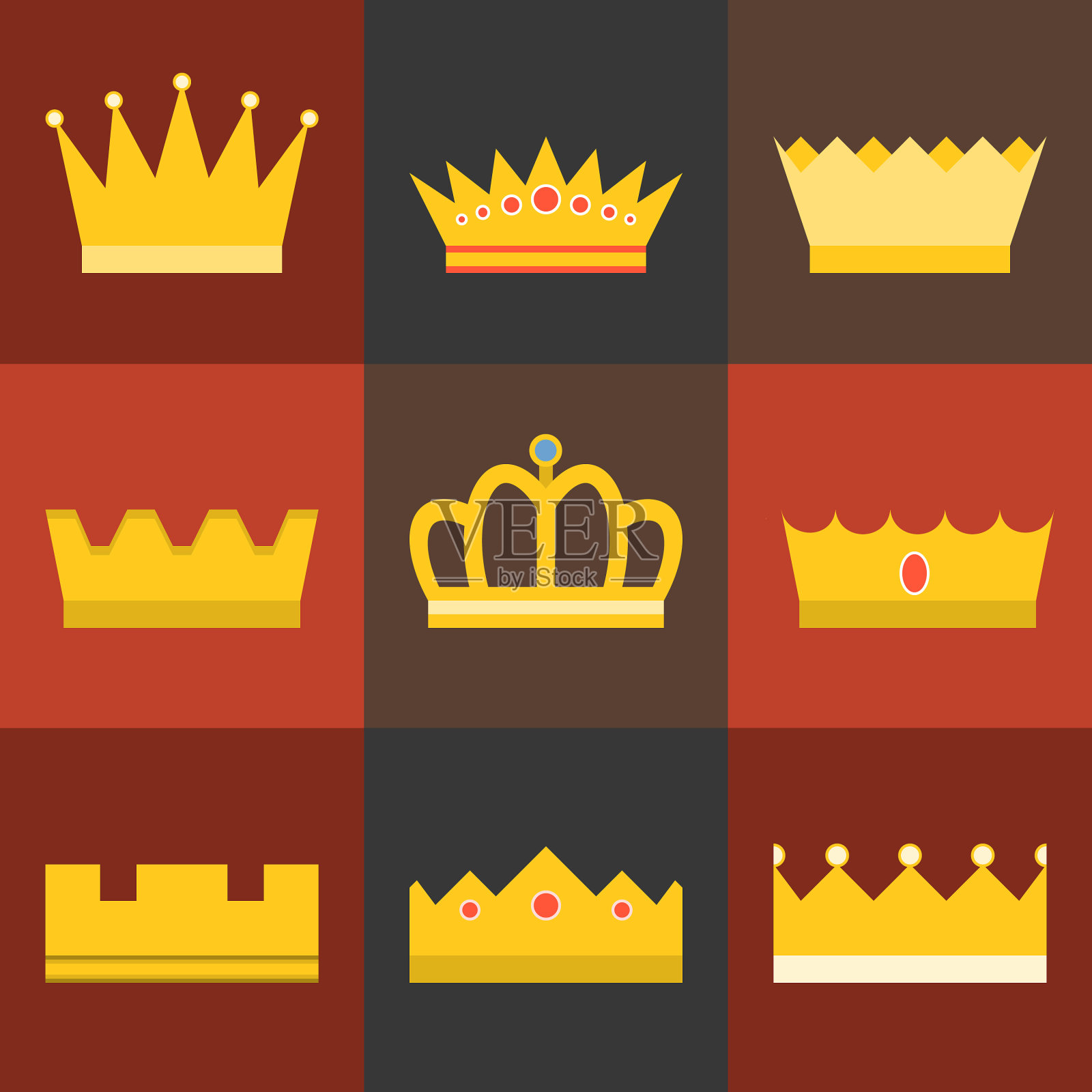 冠平设计套4图标素材