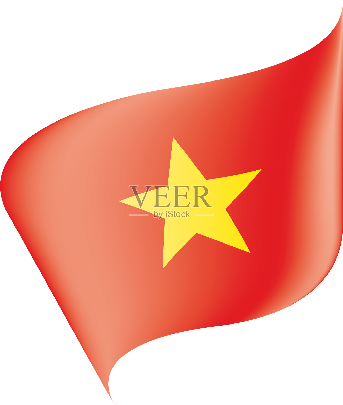 越南国旗设计元素图片