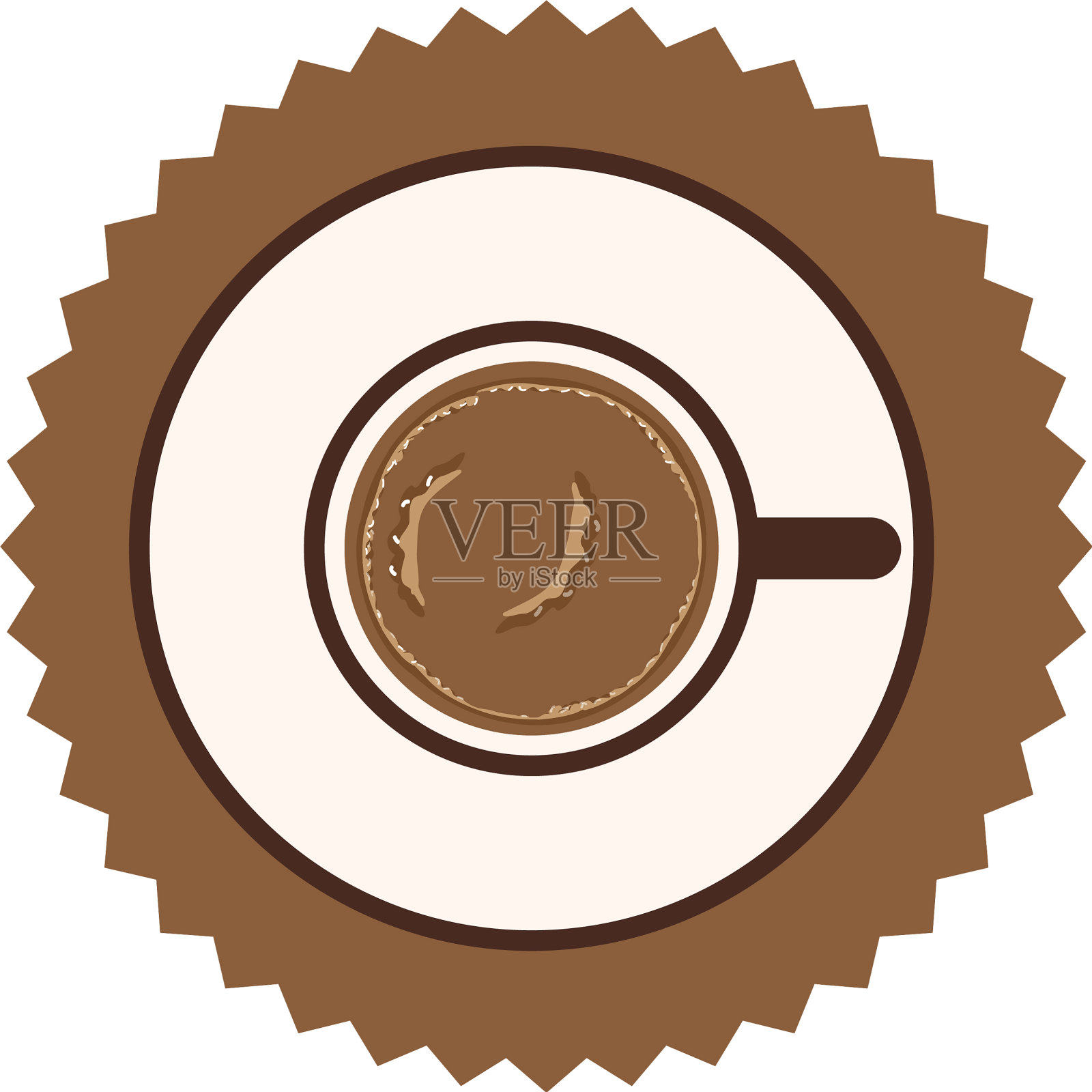 咖啡浓缩图标形象插画图片素材