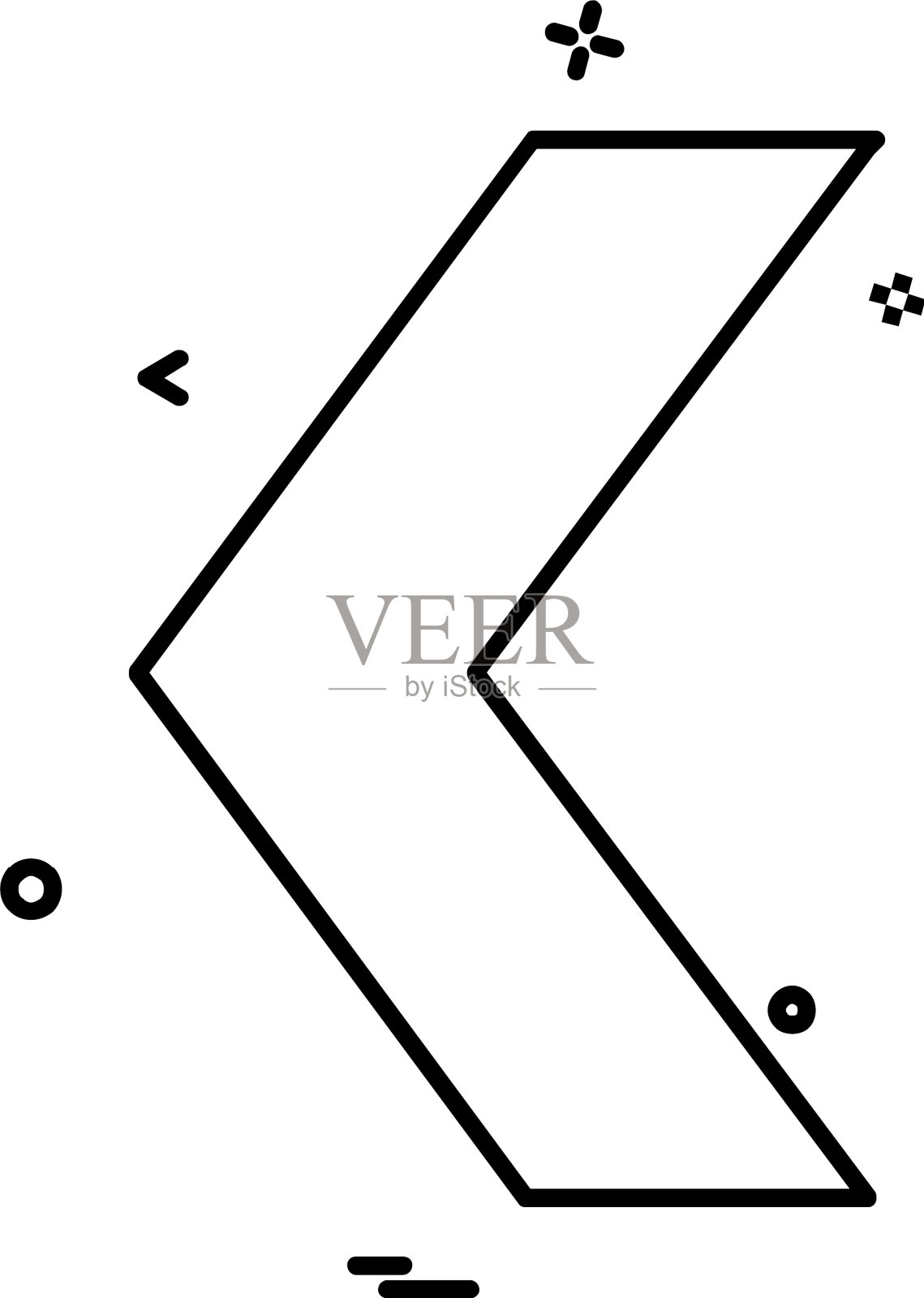 左箭头图标设计插画图片素材