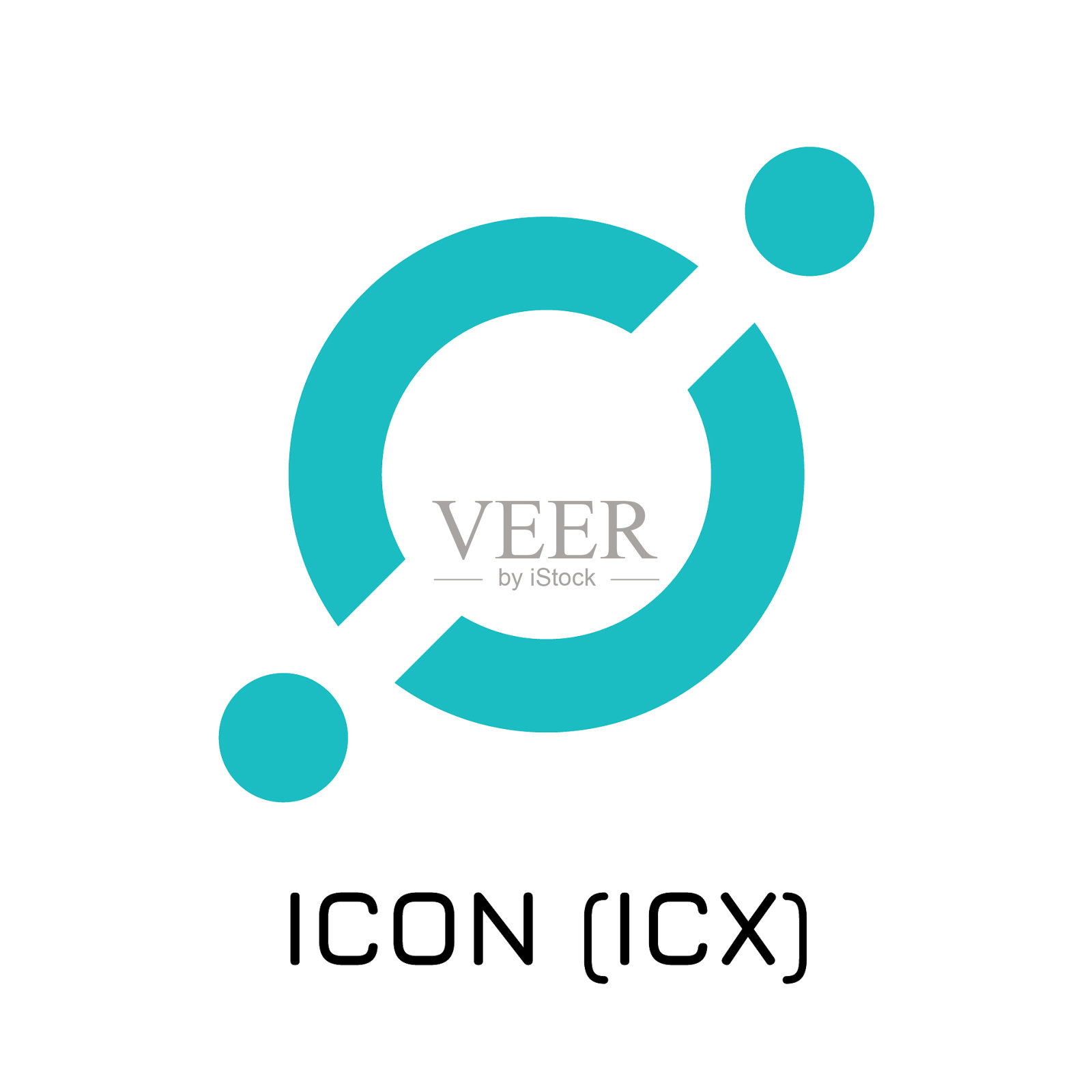 Icon icx加密货币图标图标素材