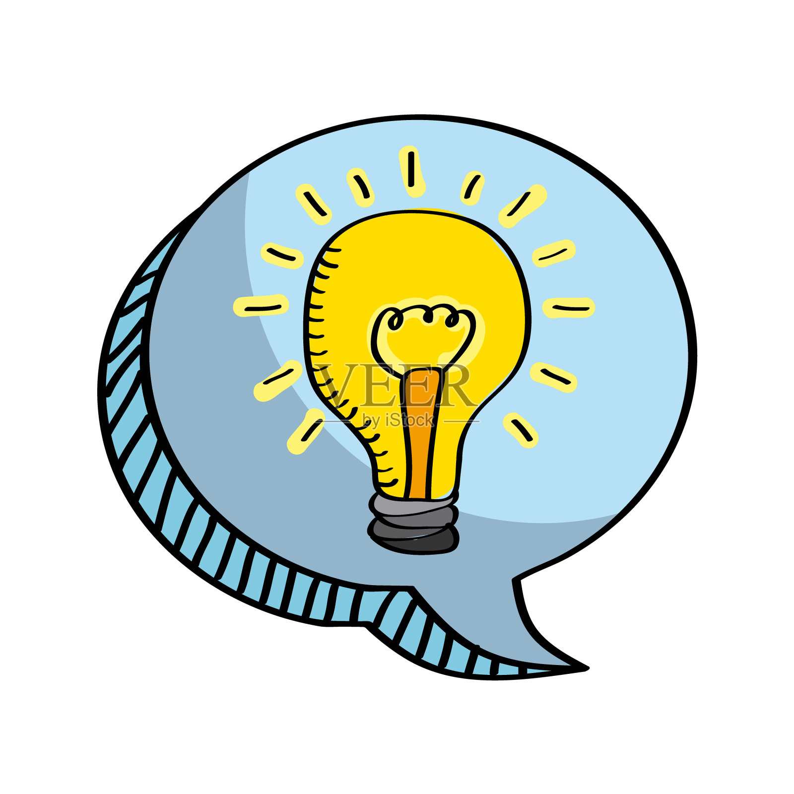 光灯泡图标图标素材