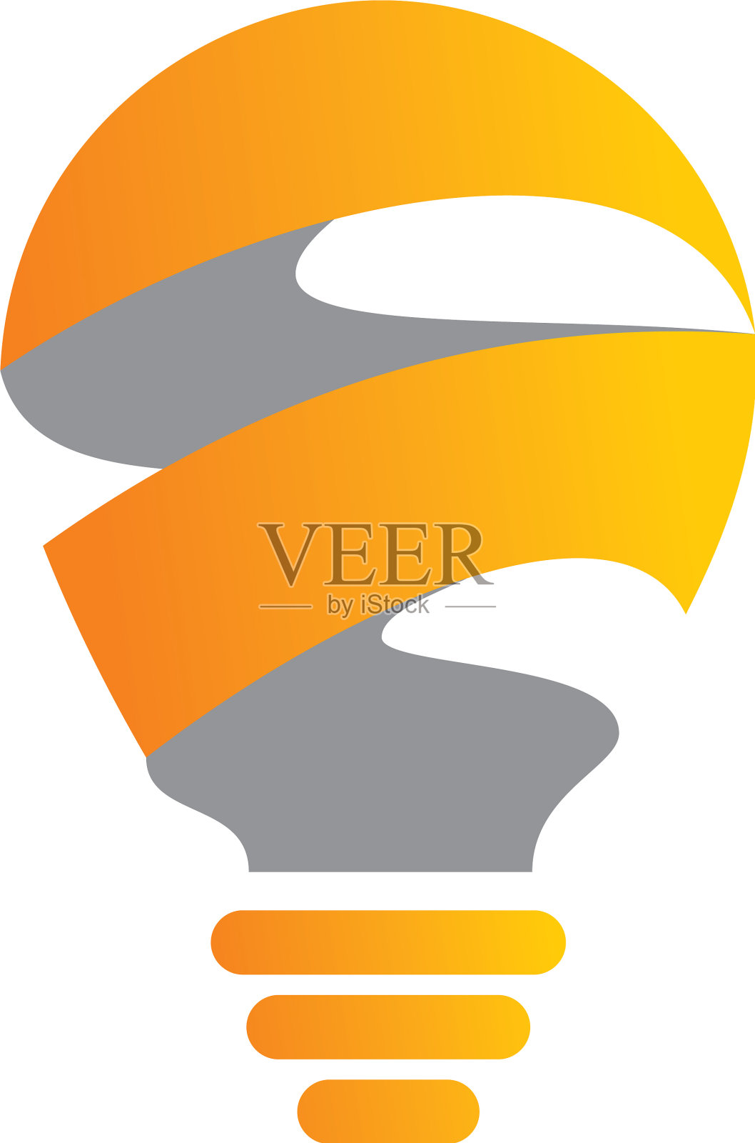 灯泡技术标志设计元素图片