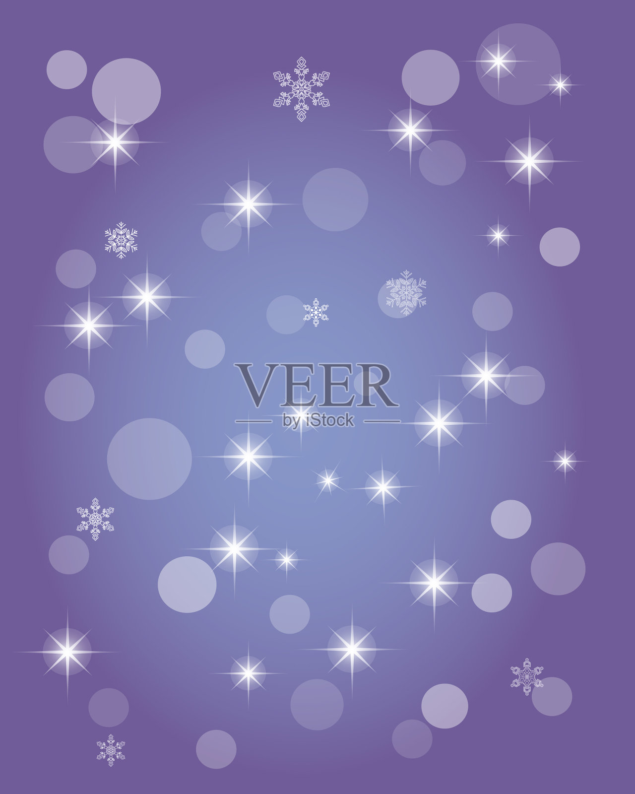 圣诞水晶抽象背景插画图片素材