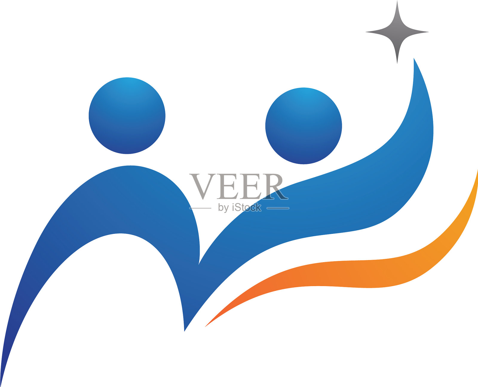 社区网络和社会图标设计模板设计元素图片