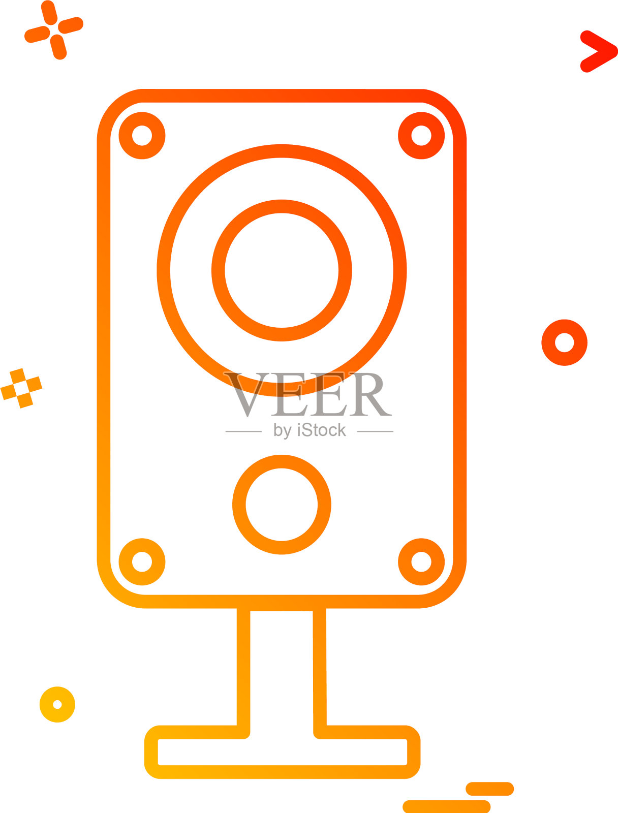 麦克风图标设计插画图片素材