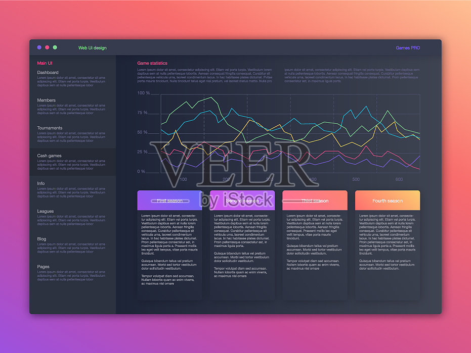 屏幕和网页概念插画图片素材