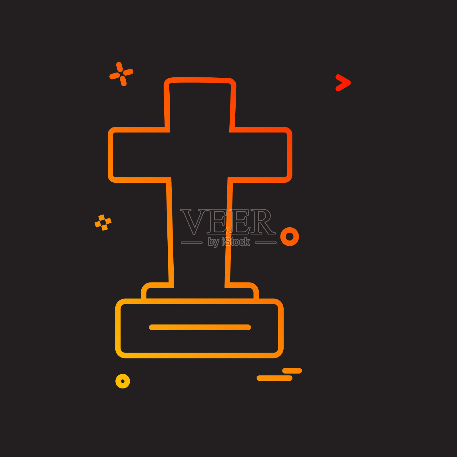 万圣节图标设计插画图片素材