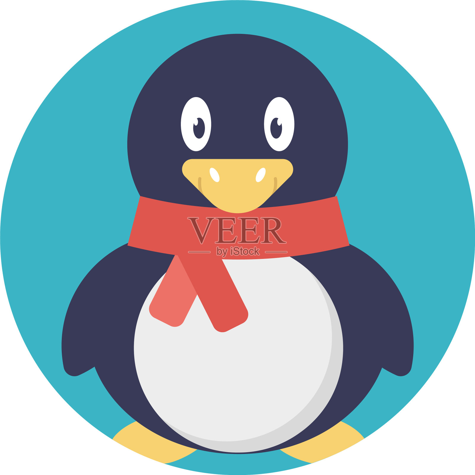 企鹅设计元素图片