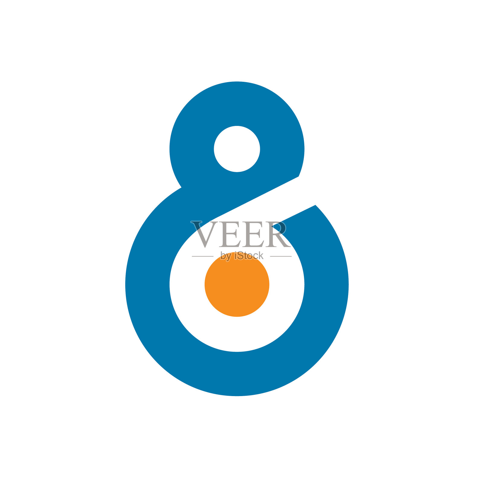 86号或68号标志设计元素图片