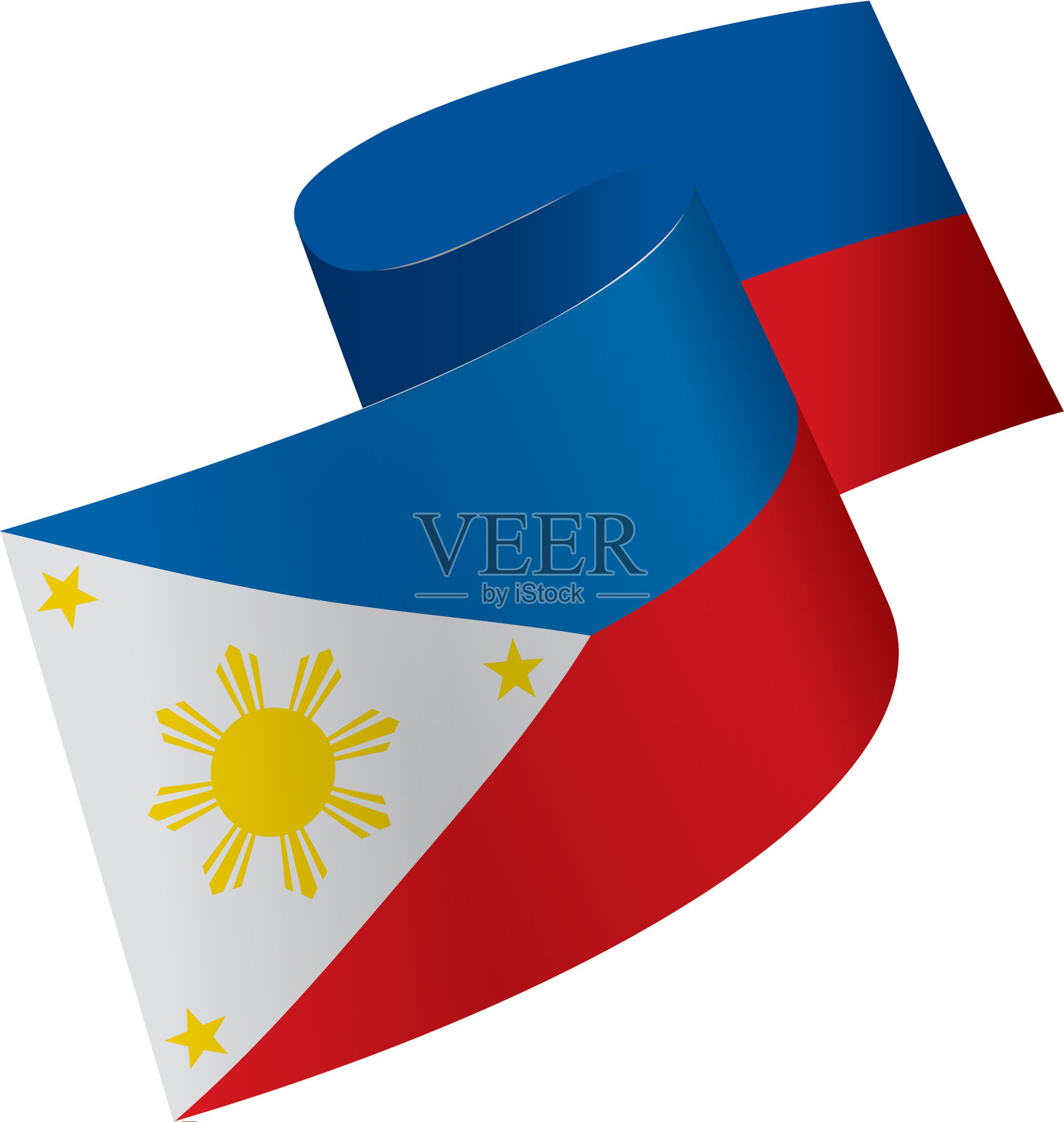 菲律宾国旗设计元素图片