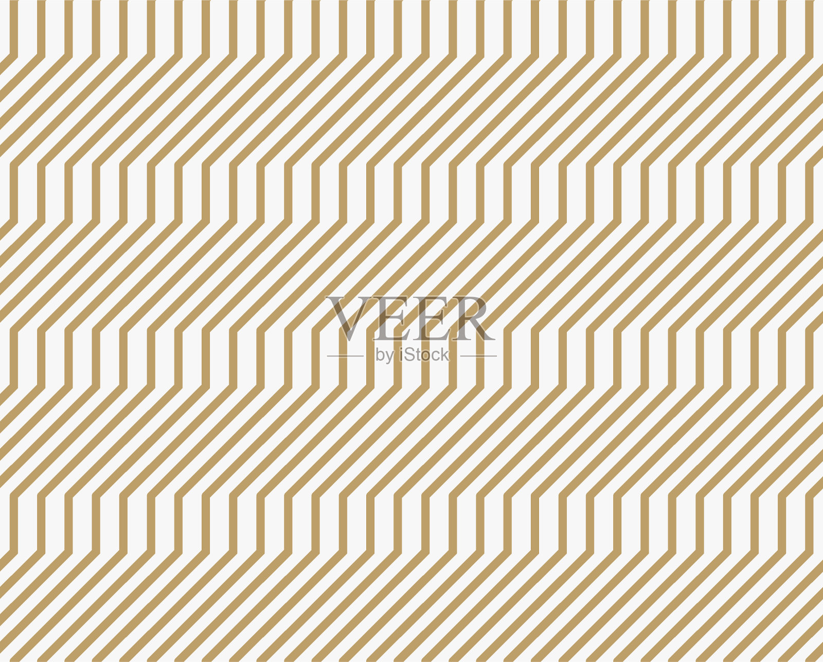 几何无缝图案配以现代线条插画图片素材