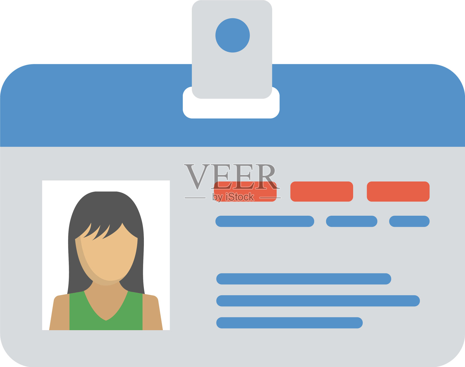 身份证设计元素图片