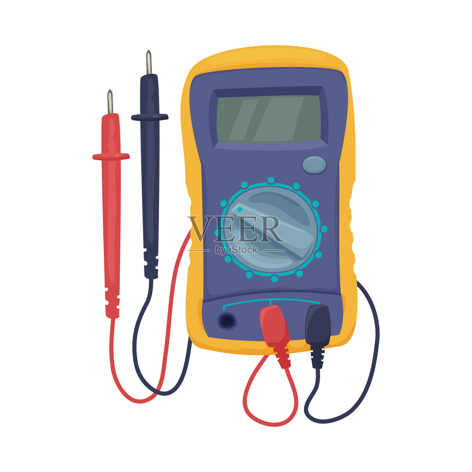 电气及电气图标设计插画图片素材