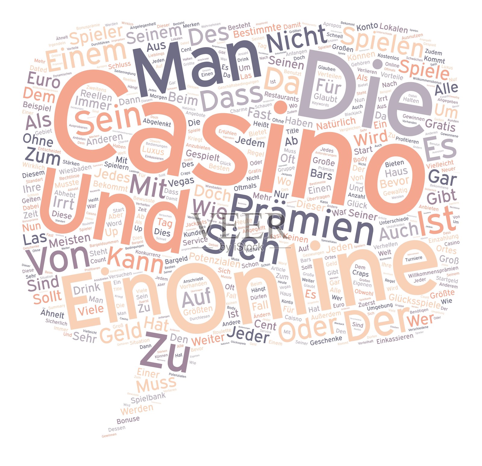 priamien和在线赌场的文本背景设计元素图片