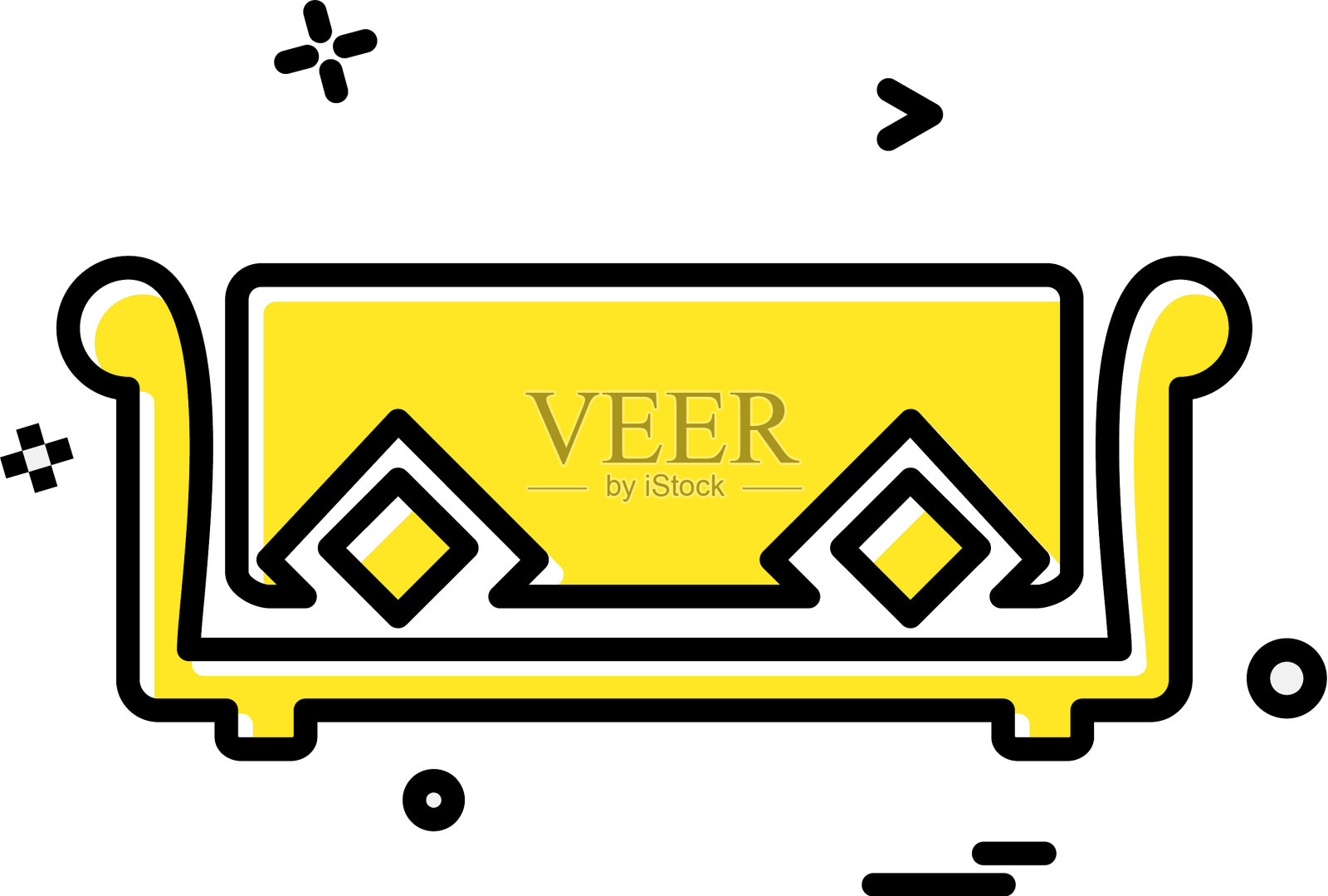 家具图标设计插画图片素材