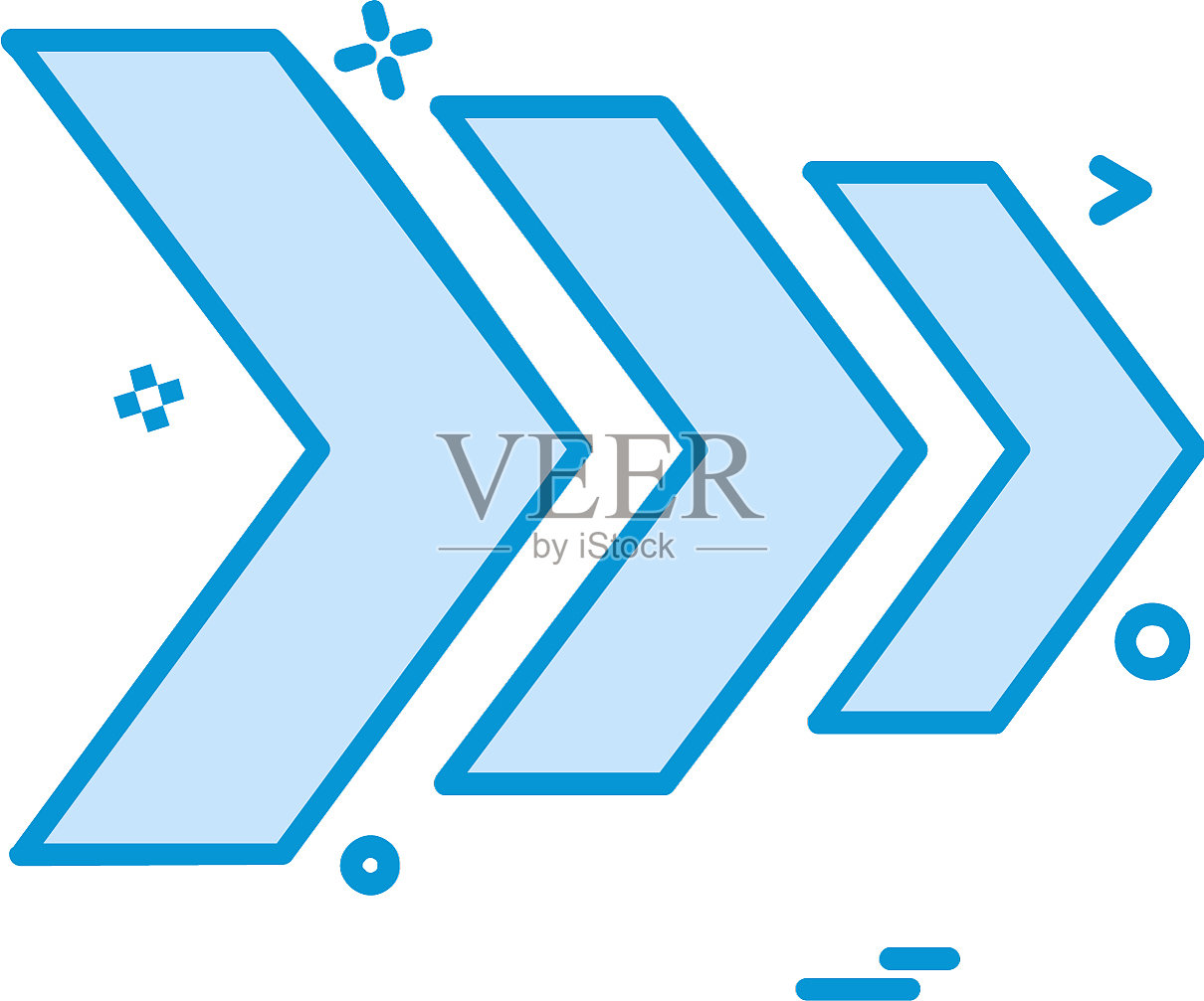 箭头图标设计插画图片素材