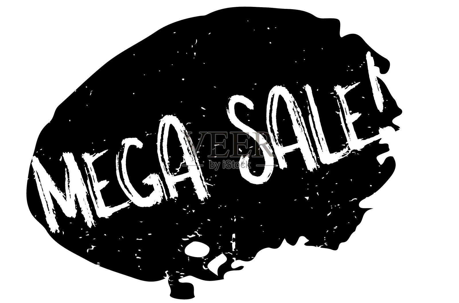 超级销售橡皮图章设计元素图片