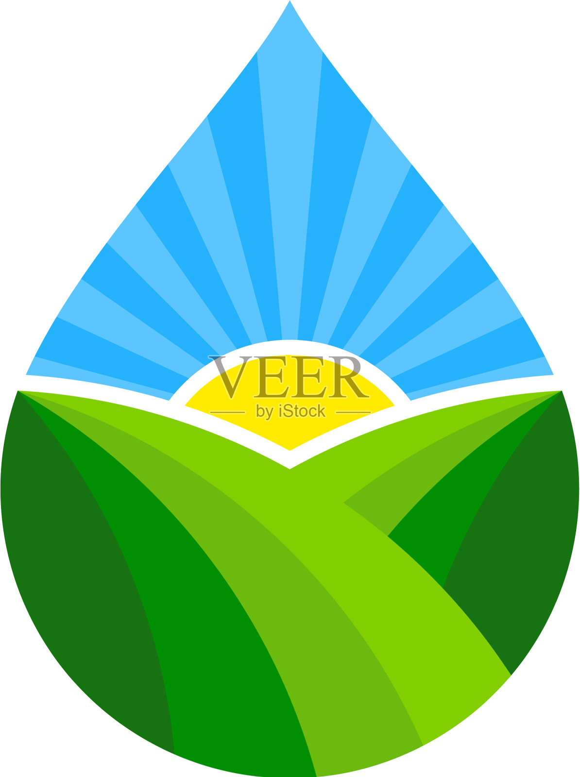 水农场标志图标设计设计元素图片