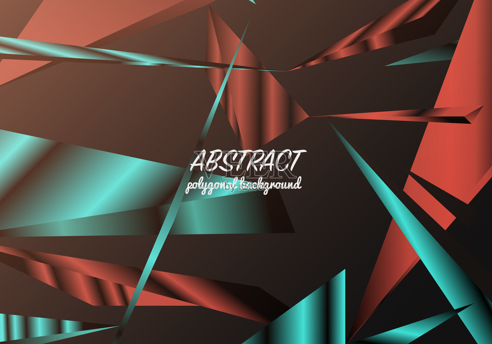 抽象多边形背景三角形马赛克插画图片素材