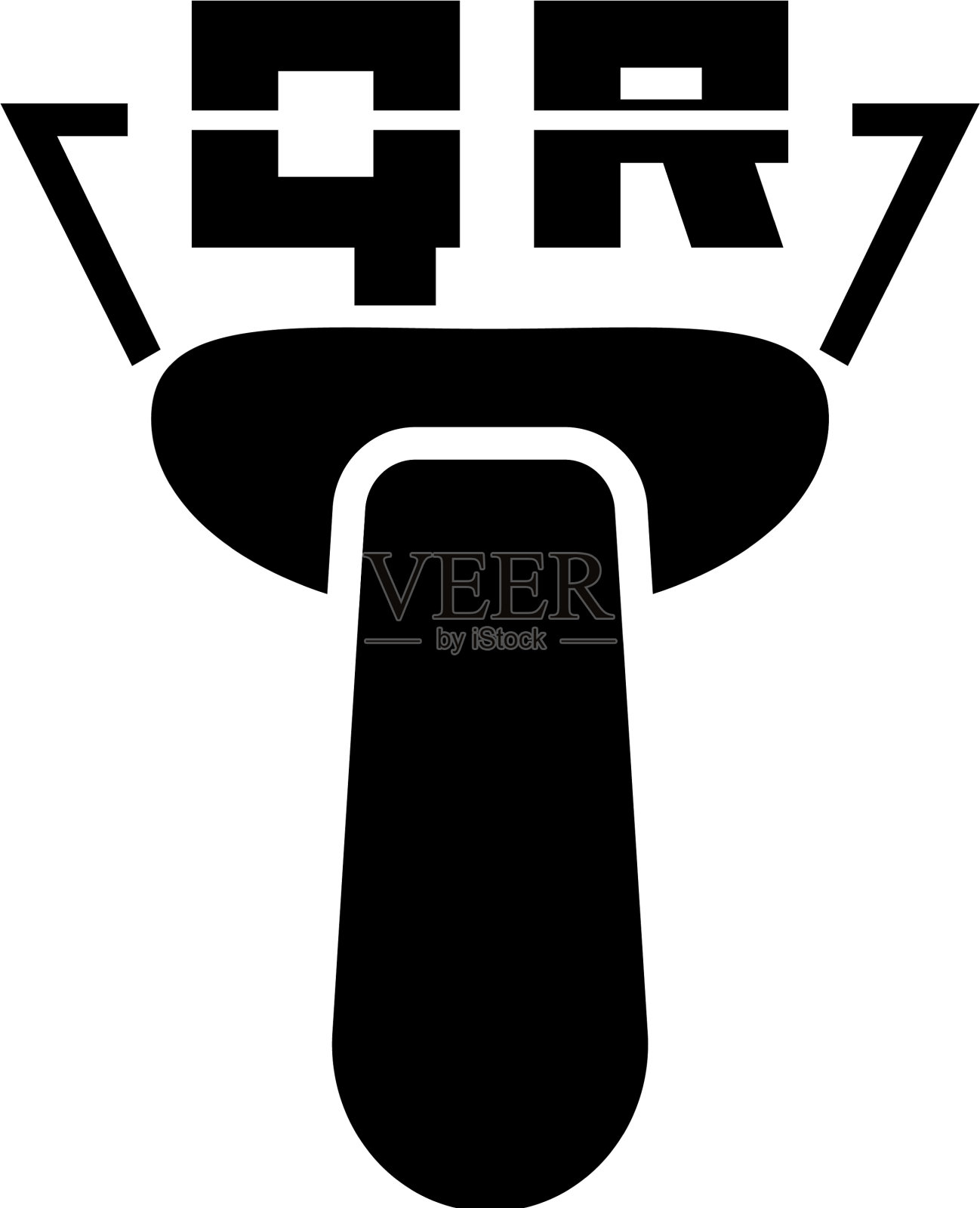 二维码扫描平面图标设计元素图片