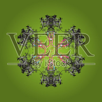 抽象结构插画图片素材