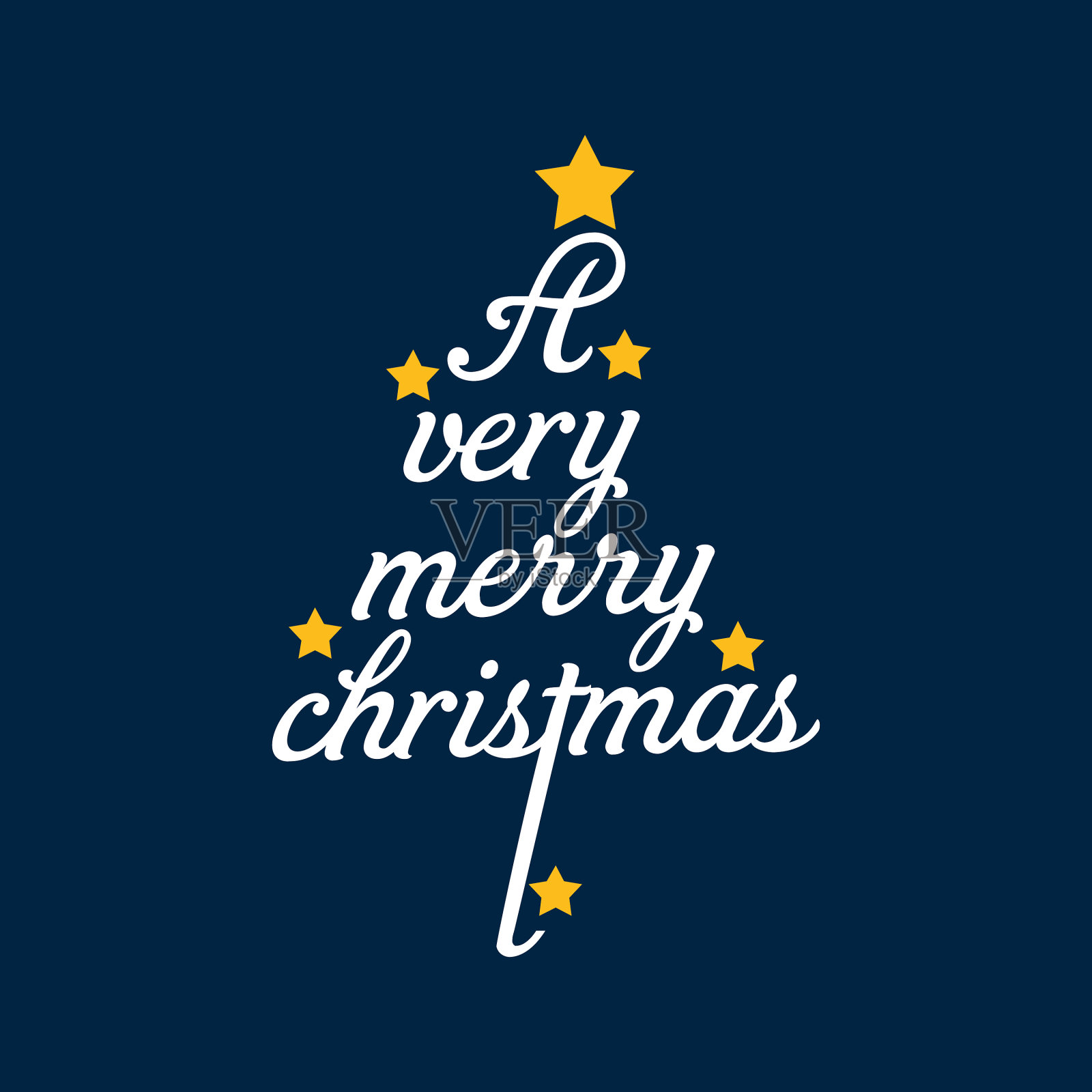 设计精美的圣诞贺卡插画图片素材