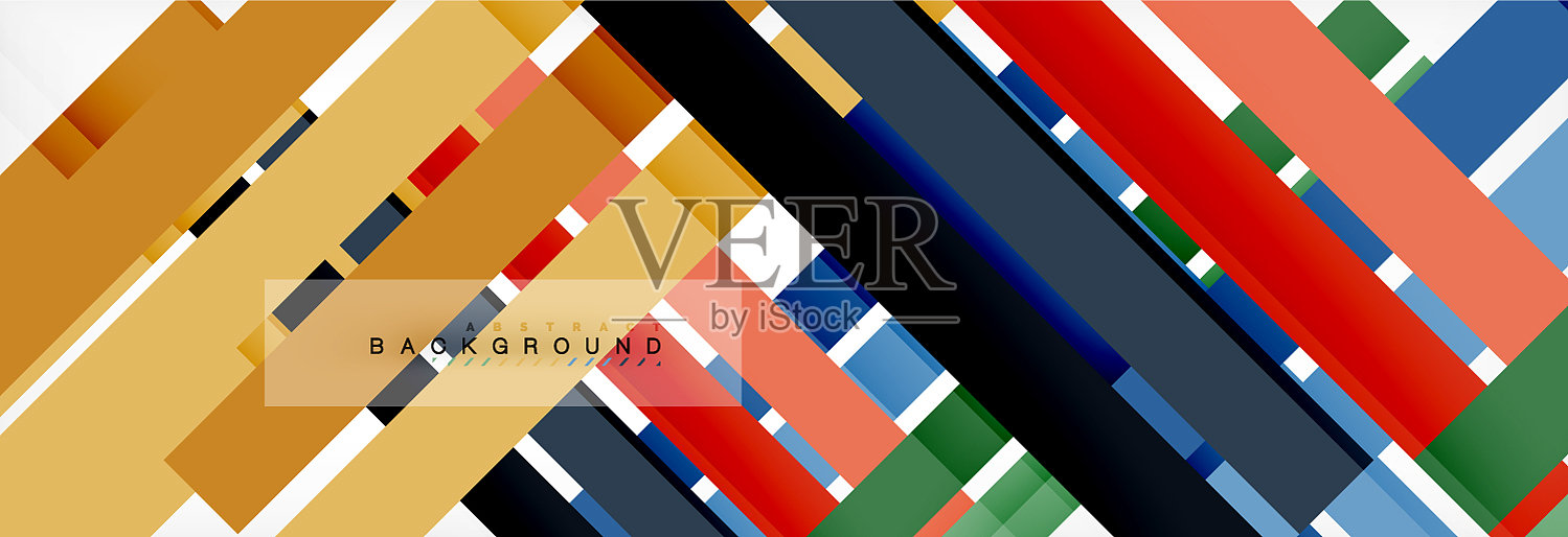 简约线条设计抽象背景插画图片素材