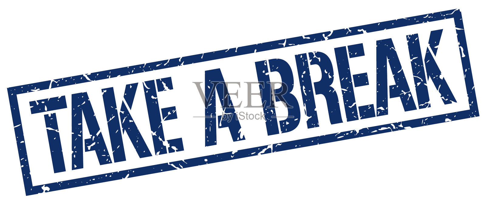 休息跺脚插画图片素材