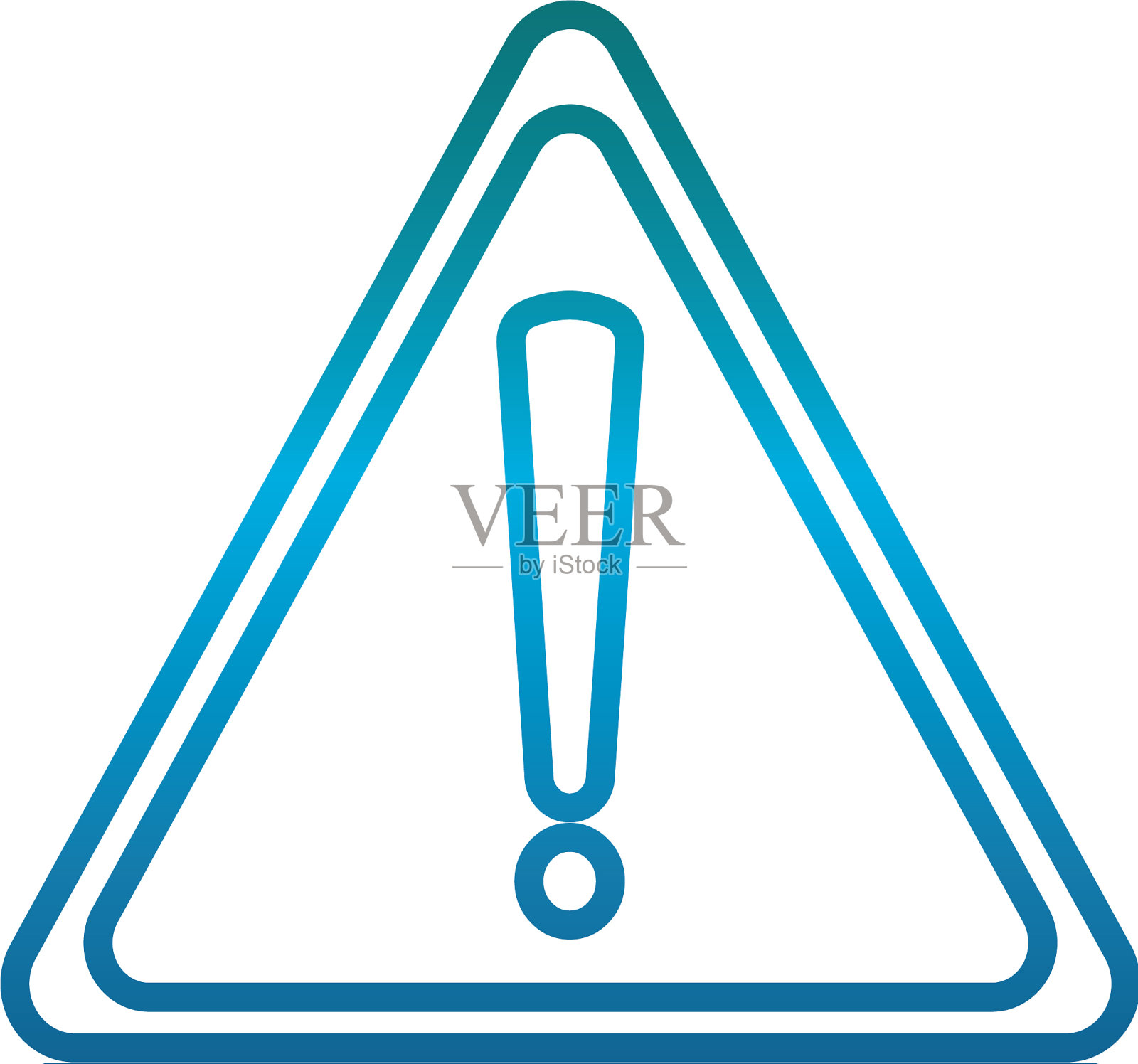 预警信号图标插画图片素材