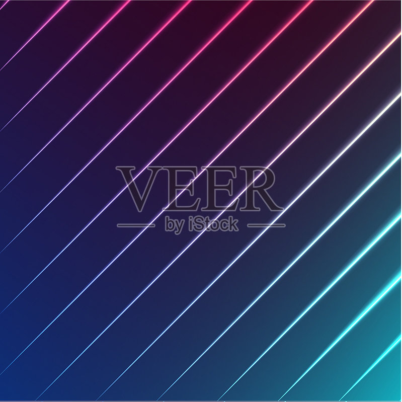 抽象的夜晚派对横幅魅力设计插画图片素材