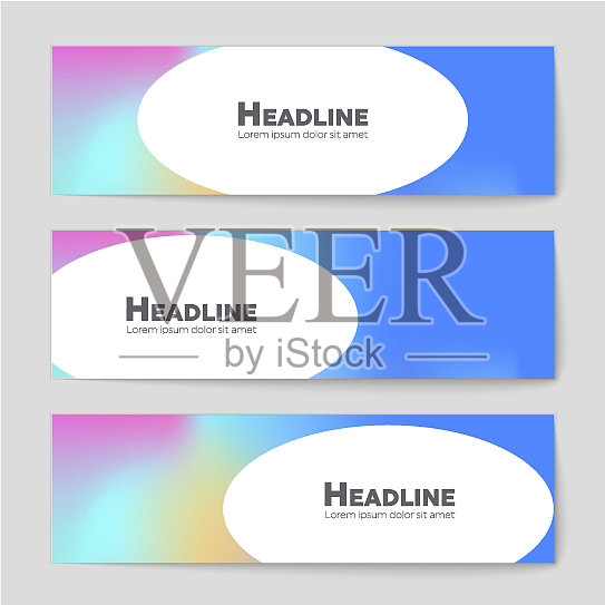 抽象布局的艺术背景设置插画图片素材