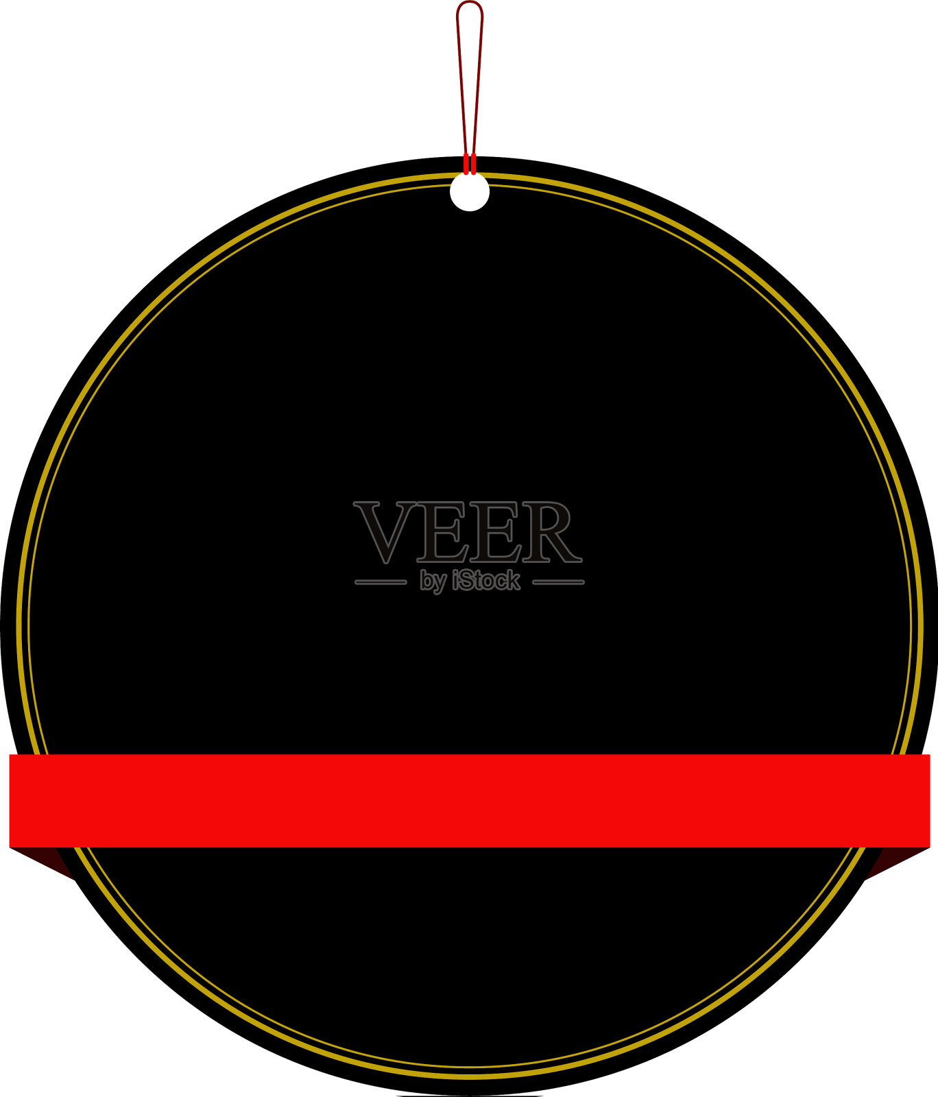 孤立的空销售标签设计元素图片