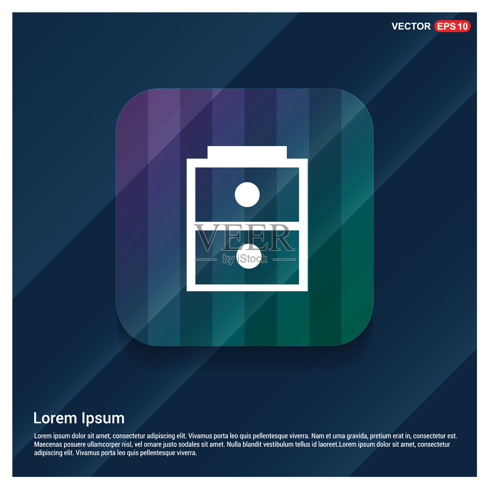 橱柜的图标插画图片素材