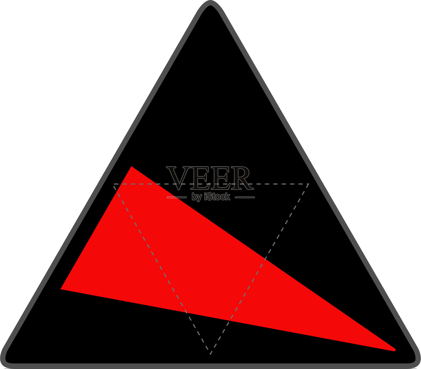 孤立的空销售标签插画图片素材