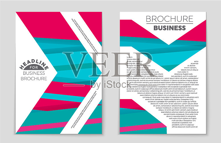 抽象布局的艺术背景设置插画图片素材