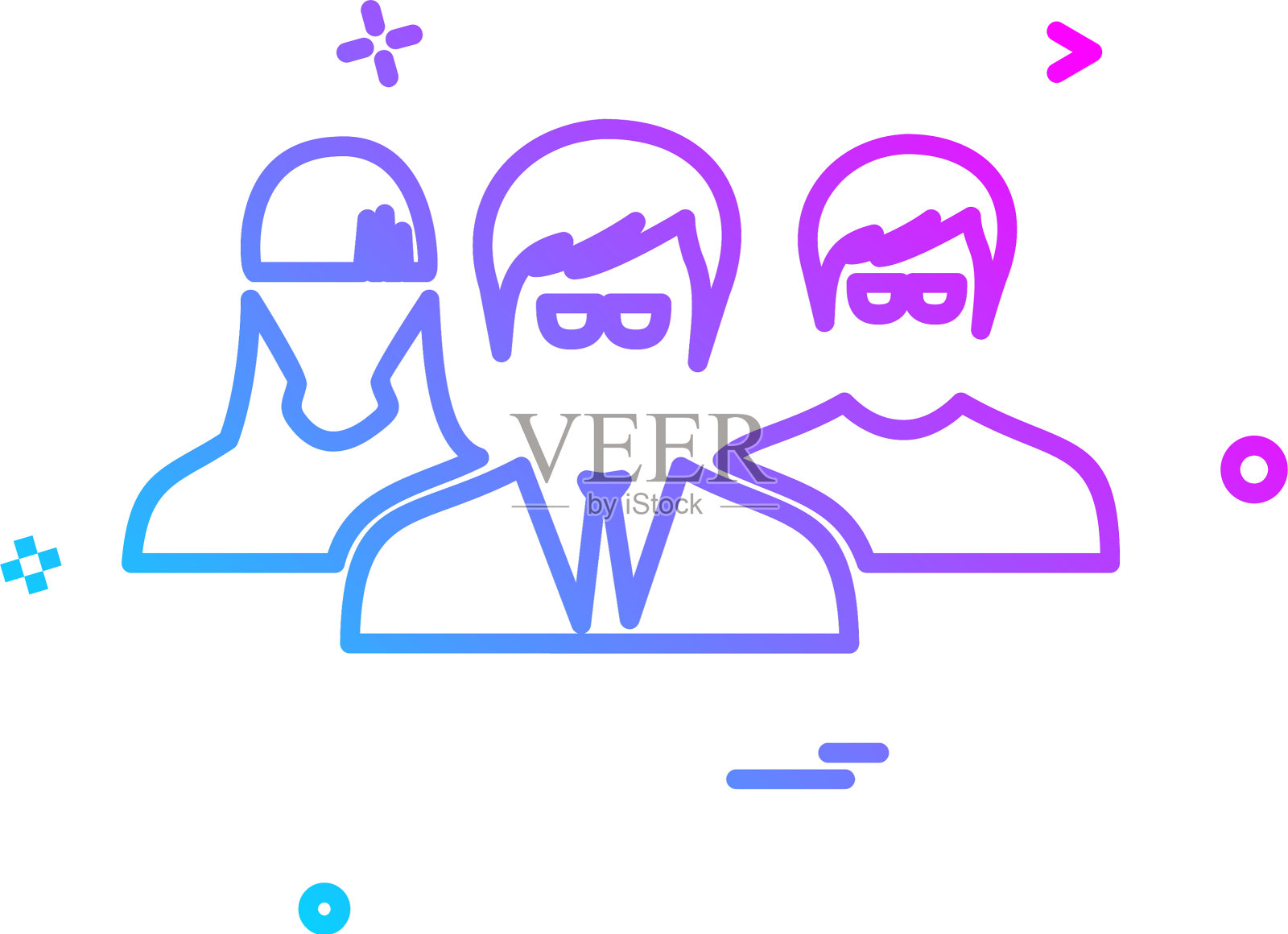 用户组图标设计插画图片素材