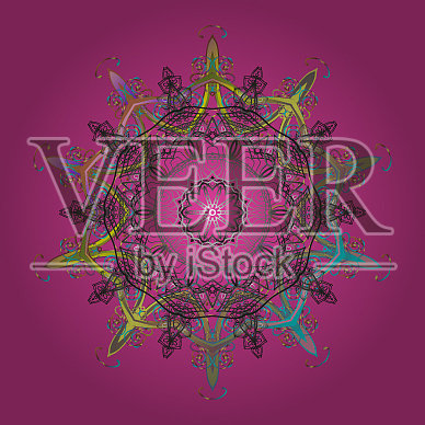 抽象颜色图片插画图片素材