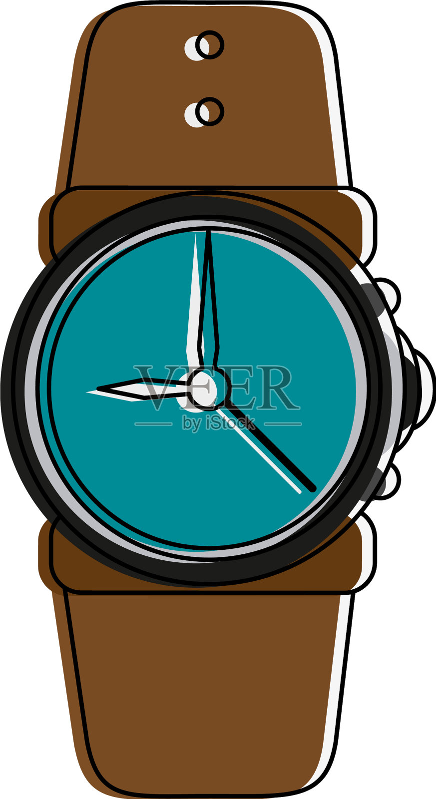 手表accesory孤立插画图片素材