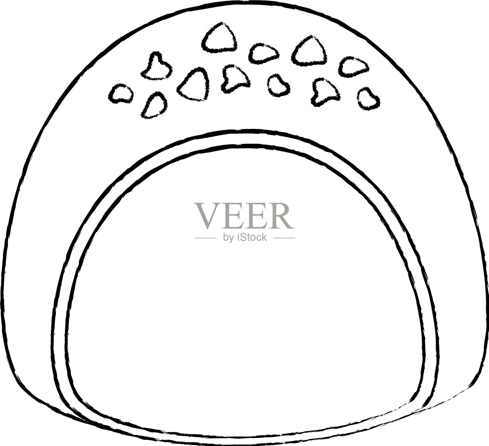 巧克力，糖果，薯条，甜的甜点图标设计元素图片
