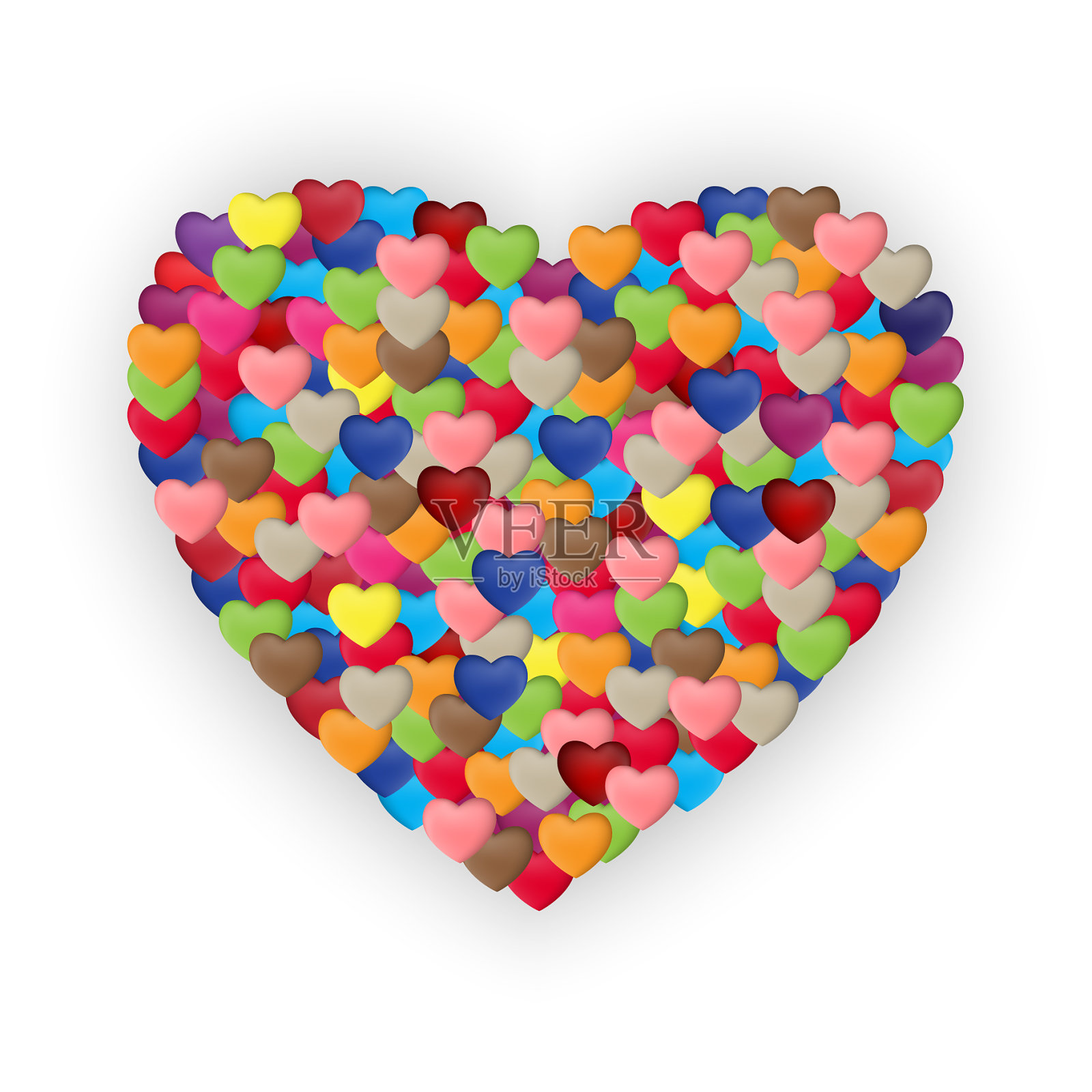 情人节心标志集合集设计元素图片