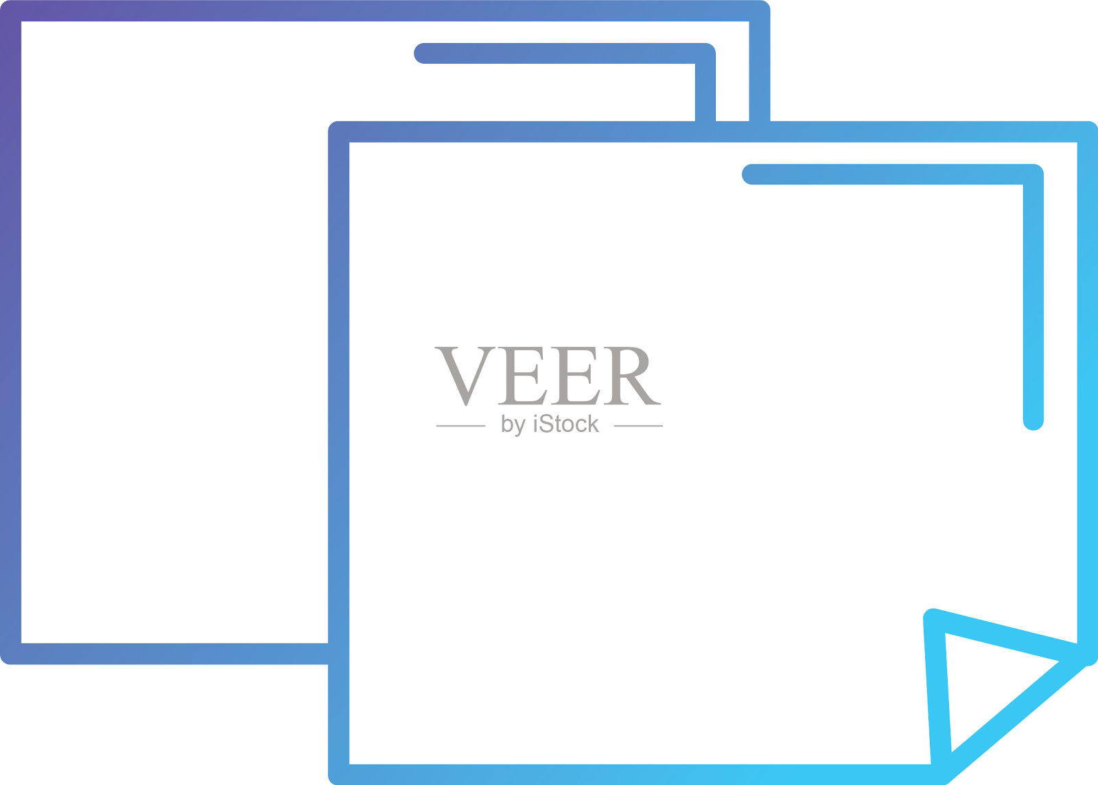 行纸笔记教育笔记插画图片素材